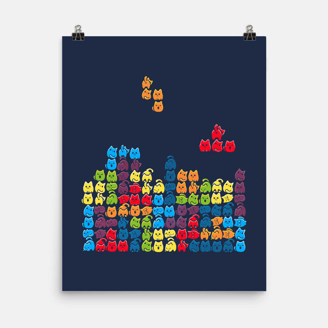 Game Cats-None-Matte-Poster-Vallina84