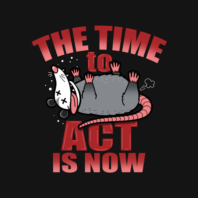 The Time To Act Is Now-Womens-V-Neck-Tee-Boggs Nicolas