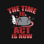 The Time To Act Is Now-Unisex-Pullover-Sweatshirt-Boggs Nicolas