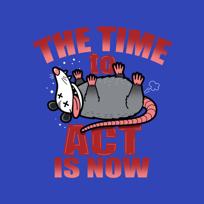 The Time To Act Is Now-Womens-V-Neck-Tee-Boggs Nicolas