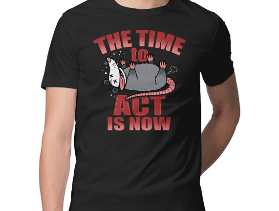 The Time To Act Is Now