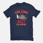 The Time To Act Is Now-Womens-Fitted-Tee-Boggs Nicolas