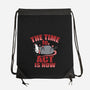 The Time To Act Is Now-None-Drawstring-Bag-Boggs Nicolas