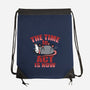 The Time To Act Is Now-None-Drawstring-Bag-Boggs Nicolas