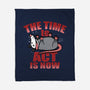 The Time To Act Is Now-None-Fleece-Blanket-Boggs Nicolas