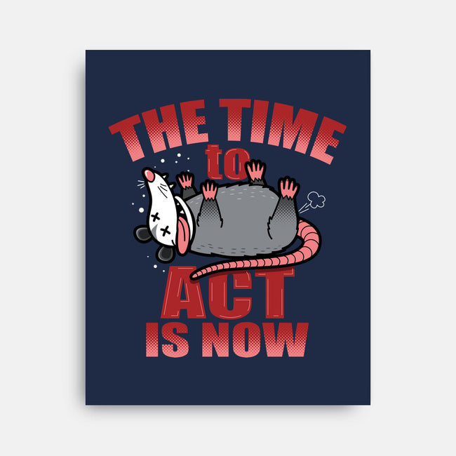 The Time To Act Is Now-None-Stretched-Canvas-Boggs Nicolas