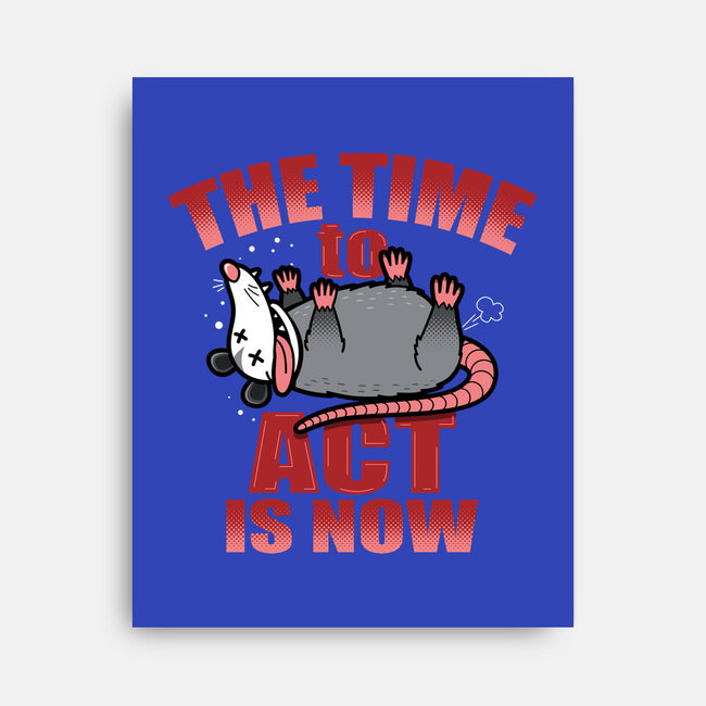 The Time To Act Is Now-None-Stretched-Canvas-Boggs Nicolas