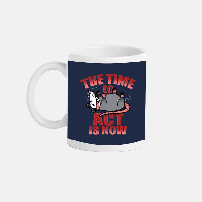 The Time To Act Is Now-None-Mug-Drinkware-Boggs Nicolas