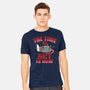 The Time To Act Is Now-Mens-Heavyweight-Tee-Boggs Nicolas