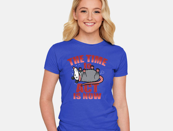 The Time To Act Is Now