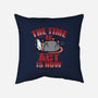 The Time To Act Is Now-None-Removable Cover w Insert-Throw Pillow-Boggs Nicolas