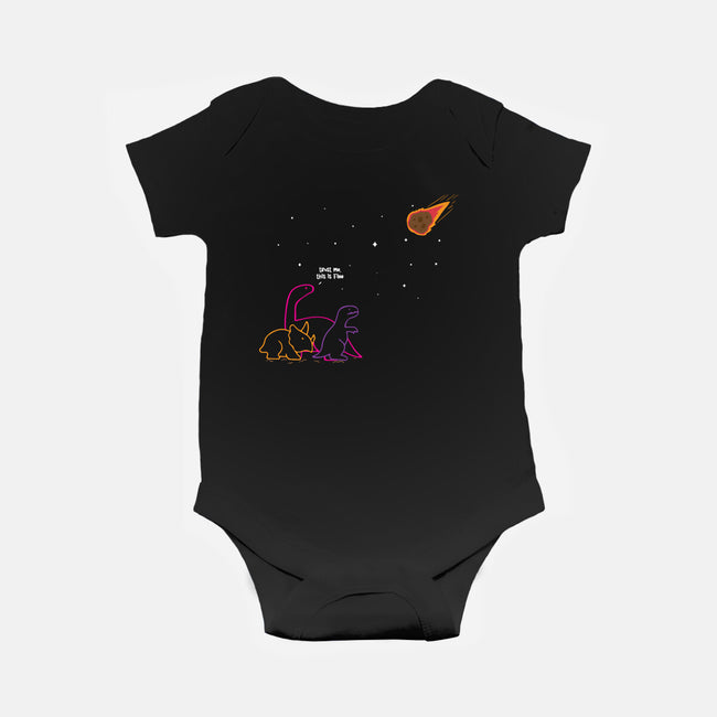 Trust Me This Is Fine-Baby-Basic-Onesie-turborat14