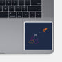 Trust Me This Is Fine-None-Glossy-Sticker-turborat14