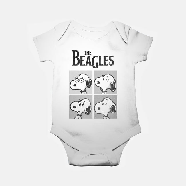 The Beagles White Album-Baby-Basic-Onesie-kg07