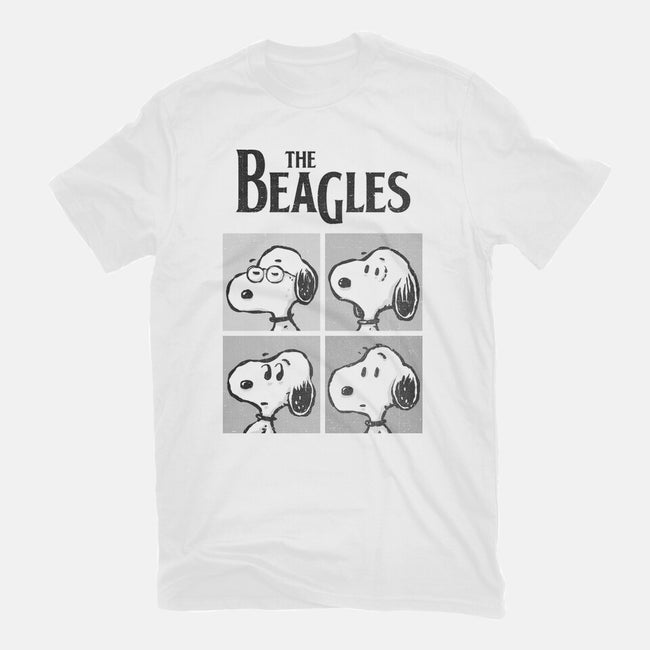 The Beagles White Album-Mens-Heavyweight-Tee-kg07