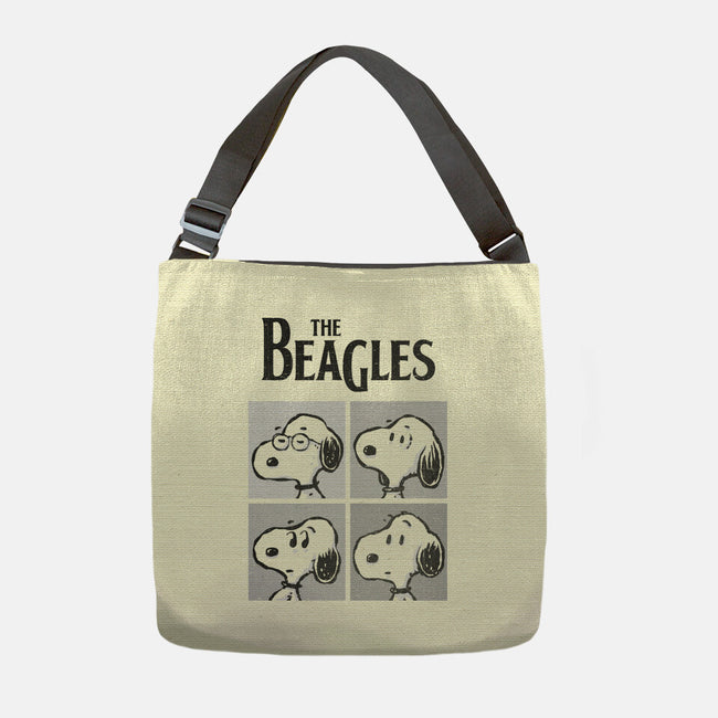 The Beagles White Album-None-Adjustable Tote-Bag-kg07