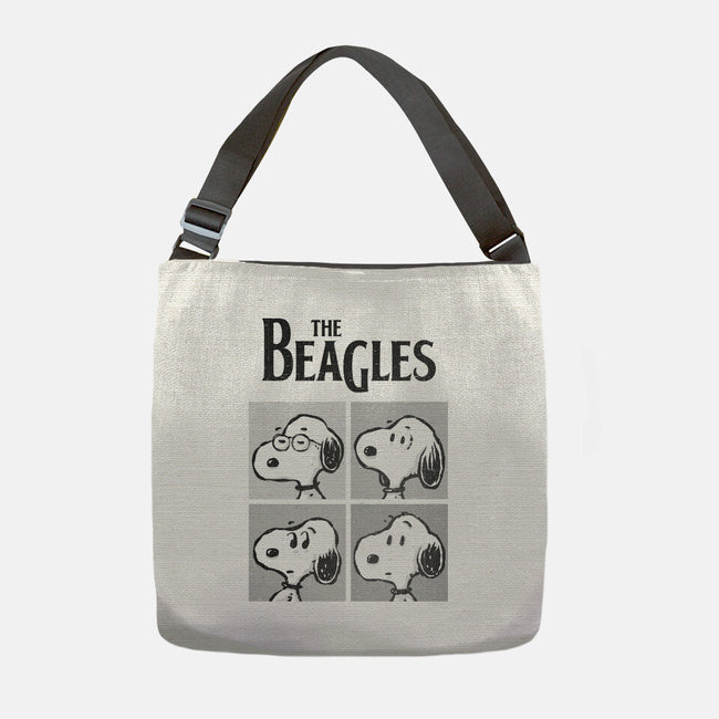 The Beagles White Album-None-Adjustable Tote-Bag-kg07