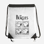 The Beagles White Album-None-Drawstring-Bag-kg07