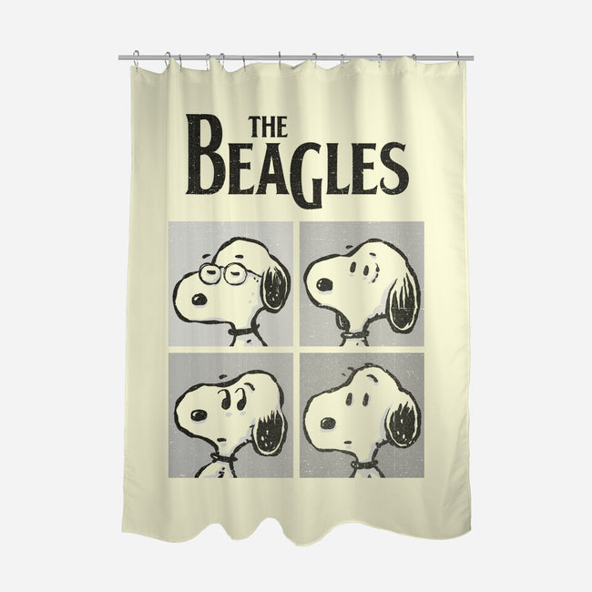 The Beagles White Album-None-Polyester-Shower Curtain-kg07