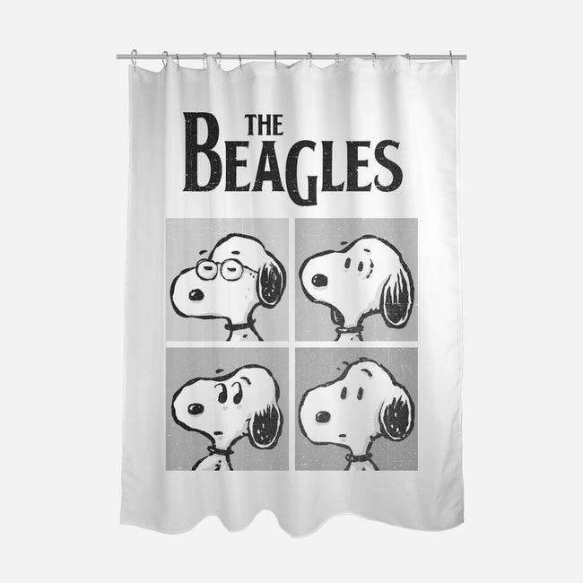 The Beagles White Album-None-Polyester-Shower Curtain-kg07