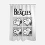 The Beagles White Album-None-Polyester-Shower Curtain-kg07