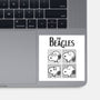 The Beagles White Album-None-Glossy-Sticker-kg07