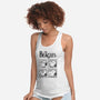 The Beagles White Album-Womens-Racerback-Tank-kg07