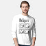 The Beagles White Album-Mens-Long Sleeved-Tee-kg07