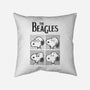 The Beagles White Album-None-Removable Cover w Insert-Throw Pillow-kg07