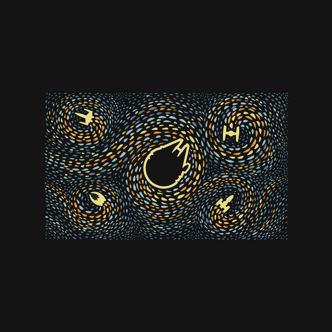 Starry Spaceships-None-Removable Cover w Insert-Throw Pillow-erion_designs