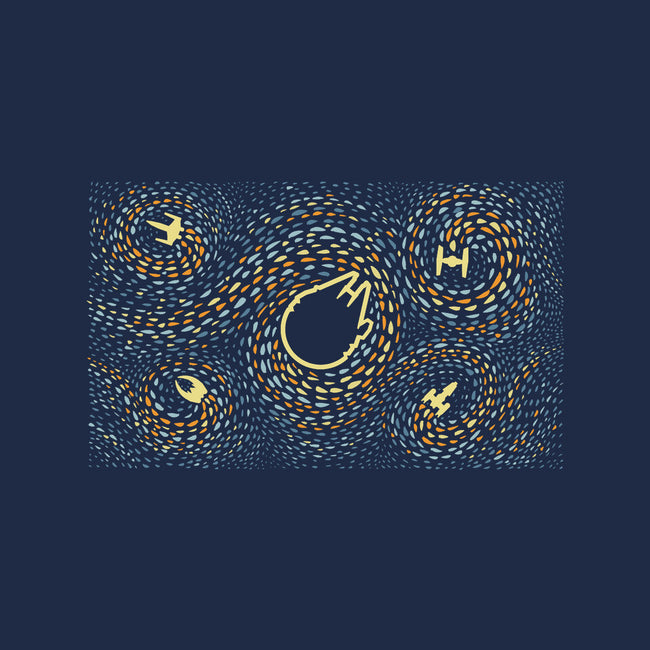 Starry Spaceships-Womens-Fitted-Tee-erion_designs