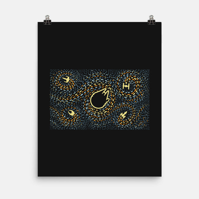 Starry Spaceships-None-Matte-Poster-erion_designs