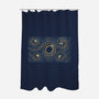 Starry Spaceships-None-Polyester-Shower Curtain-erion_designs