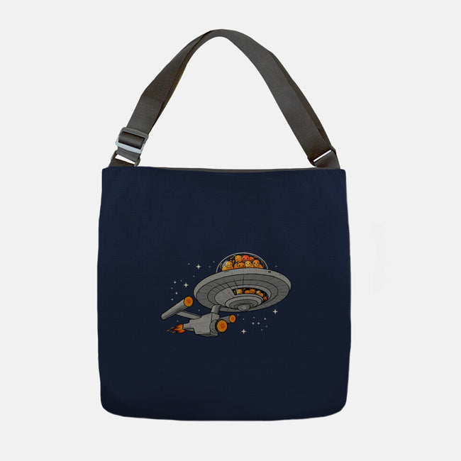 Cat Enterprise-None-Adjustable Tote-Bag-erion_designs