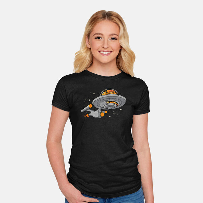 Cat Enterprise-Womens-Fitted-Tee-erion_designs