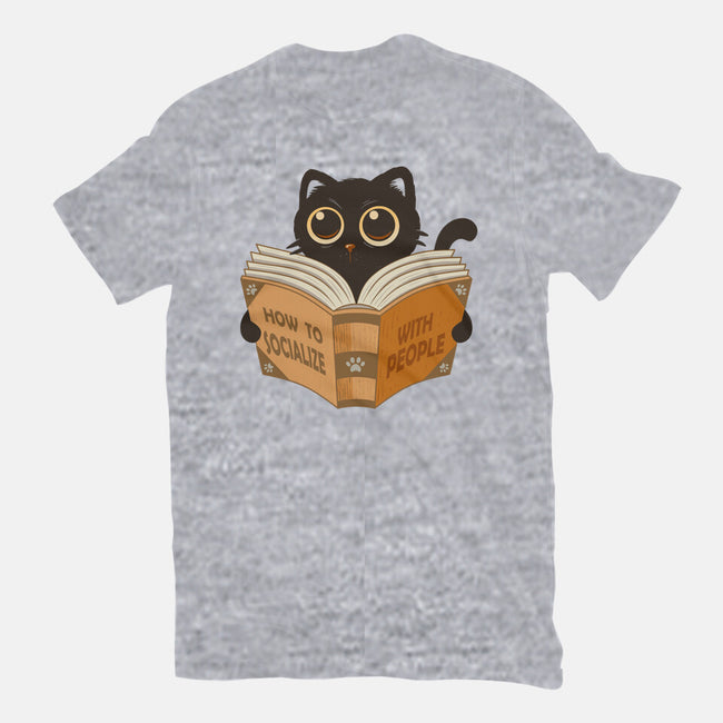 How To Socialize With People-Womens-Fitted-Tee-erion_designs