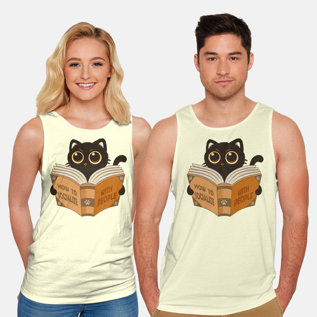 How To Socialize With People-Unisex-Basic-Tank-erion_designs