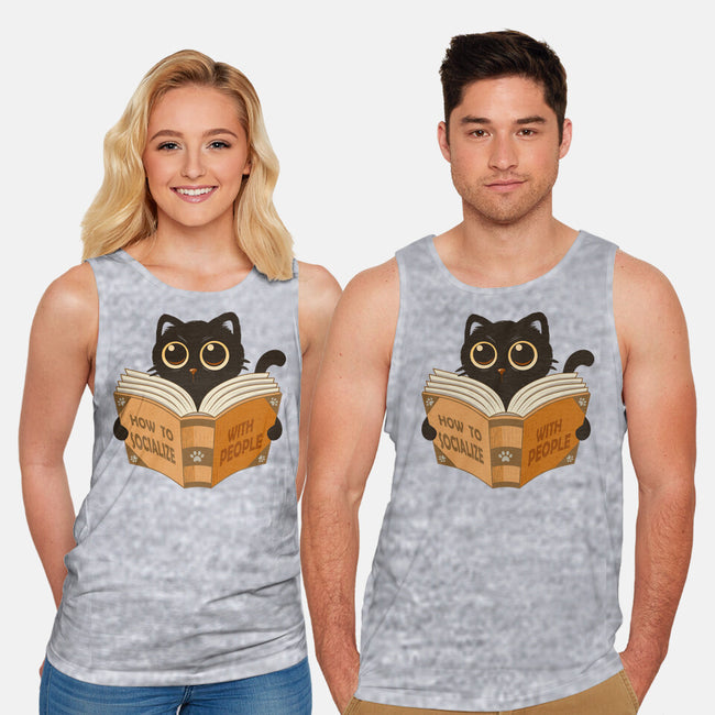 How To Socialize With People-Unisex-Basic-Tank-erion_designs