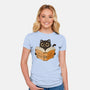 How To Socialize With People-Womens-Fitted-Tee-erion_designs