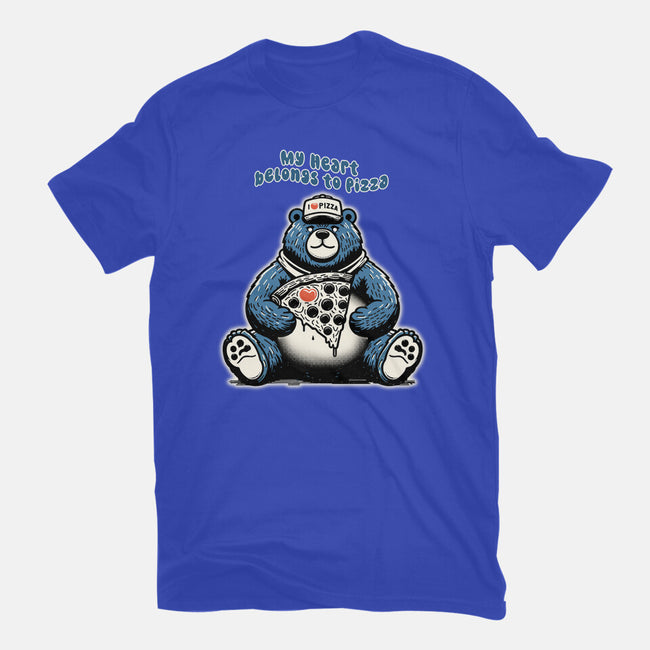 My Heart Belongs To Pizza-Mens-Premium-Tee-palmstreet