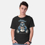 My Heart Belongs To Pizza-Mens-Basic-Tee-palmstreet
