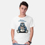 My Heart Belongs To Pizza-Mens-Basic-Tee-palmstreet