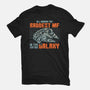 Baddest In The Galaxy-Womens-Fitted-Tee-momma_gorilla
