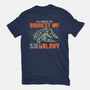 Baddest In The Galaxy-Womens-Fitted-Tee-momma_gorilla
