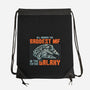 Baddest In The Galaxy-None-Drawstring-Bag-momma_gorilla