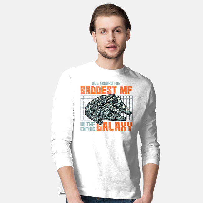 Baddest In The Galaxy-Mens-Long Sleeved-Tee-momma_gorilla
