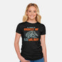 Baddest In The Galaxy-Womens-Fitted-Tee-momma_gorilla