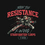 Resistance X Wing-Unisex-Baseball-Tee-momma_gorilla