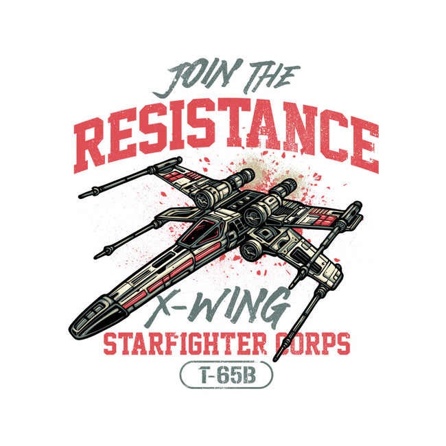 Resistance X Wing-Mens-Heavyweight-Tee-momma_gorilla