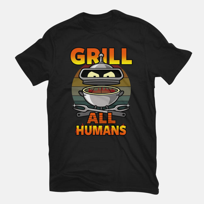 Grill All Humans-Youth-Basic-Tee-Boggs Nicolas